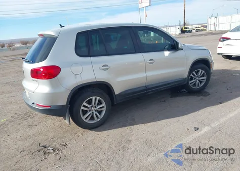 2013 Volkswagen Tiguan S from USA, damaged, VIN WVGAV7AX3DW548857